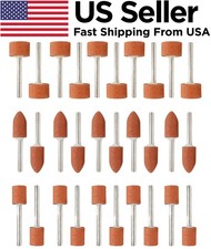 30Pcs Sanding Bits for Dremel Rotary Tool 1 8 Inch Shank Metal Rust Removal