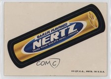 1973 Topps Wacky Packages Series 2 White Back Nertz 2n4
