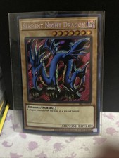 🔥 Yugioh Serpent Night Dragon SRL-EN103 SECRET RARE NEAR MINT (NM)