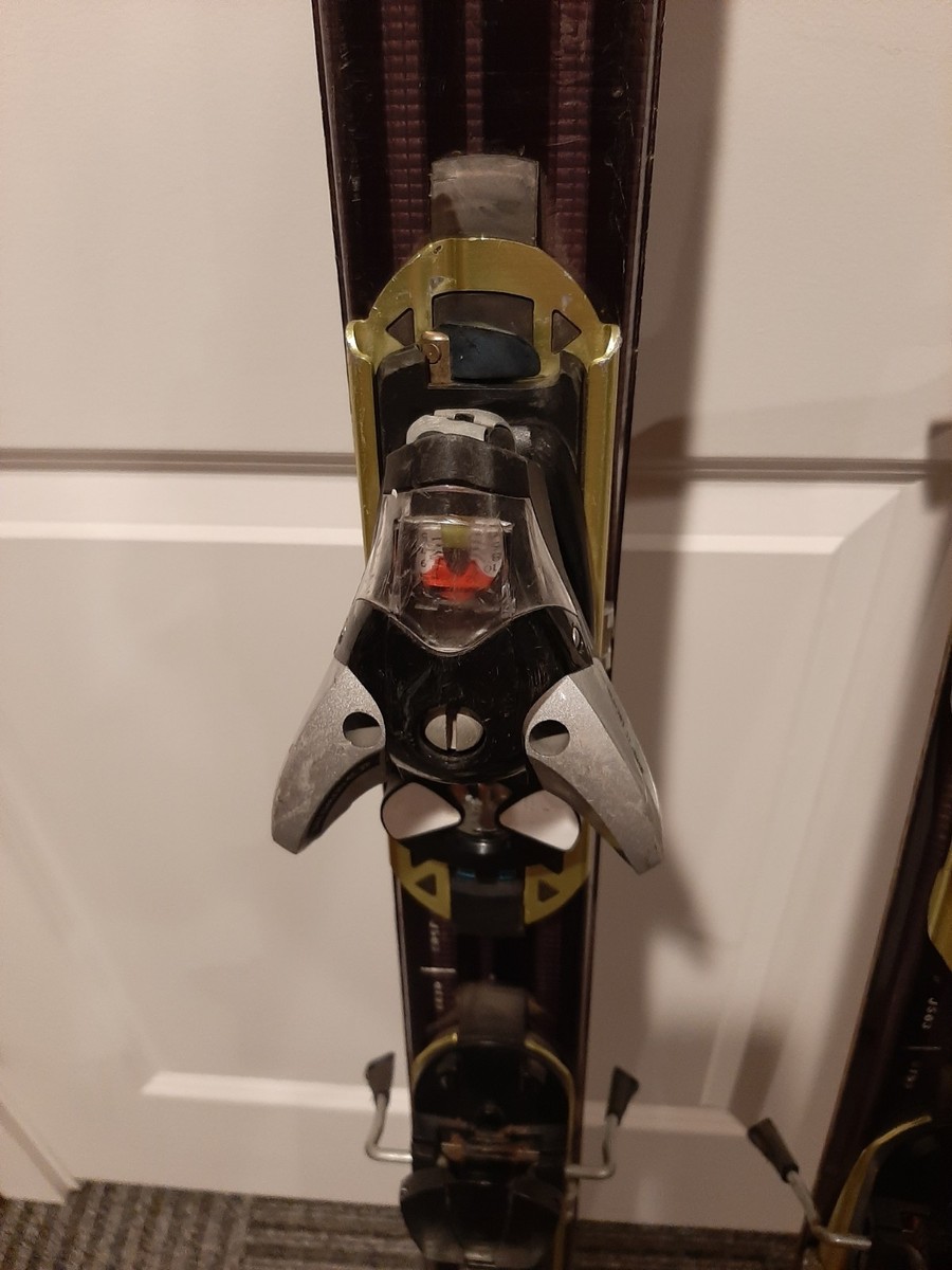 SALOMON scrambler 8 Hot Snow Skis With Bindings 166cm | eBay