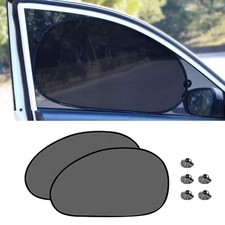 2PCS Car Window Shade, 25" 15" Side Window Sun Shade Blocker 25.3"x14.5"/2PCS