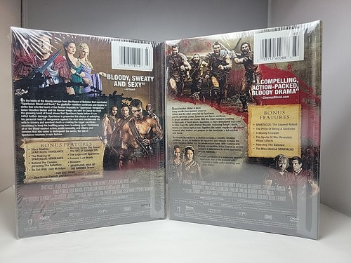 SPARTACUS Complete TV Series Seasons 1 2 3 + Gods of the Arena DVD STARZ - Foto 6 di 8