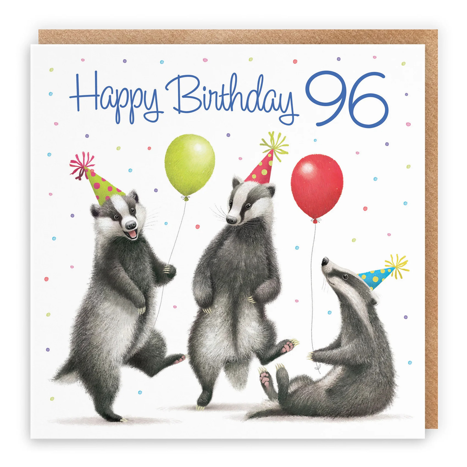 96th Badgers Birthday Card Milo's Gallery