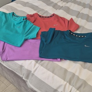 NikeDri FIT Activewear T Shirt Crew Neck Short Sleeve bundle varied sizes