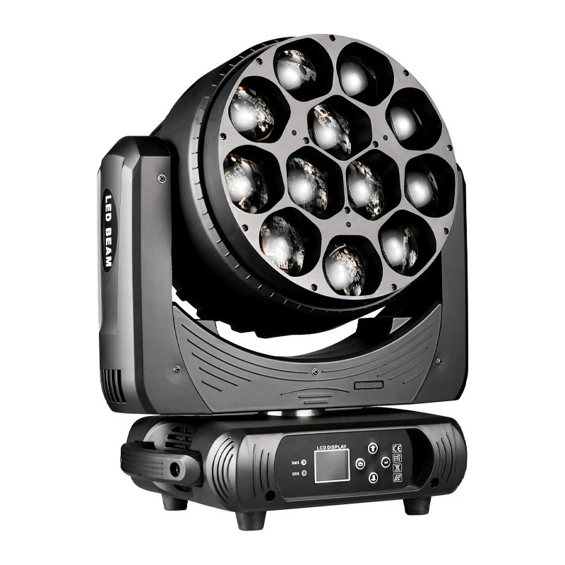 480W RGBW LED Moving Head Wash Light – 12x40W Beam Effect Stage Lighting Clubs - Image 4 of 4