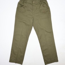 Boy Scouts of America Men's Pants Size 36 Olive Green Official Uniform Cargo
