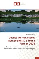 BarthéLemy Bawar | Qualité Des Eaux UséEs Industrielles Au Burkina Faso En 2024