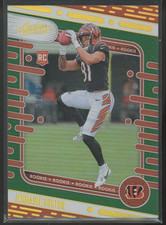 2024 Panini Absolute Jermaine Burton #166 Rookie Green Spectrum /25 Bengals