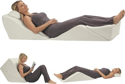Backmax Foam Bed Wedge Sleep Support System | Sleeping Pillow Wedge and Leg Elev
