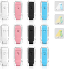 12 Pack Reading Light,Rechargeable Book Light for Reading in Bed,Clip-On Book Li