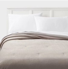 Twin/Twin Extra Long (XL) Light GrayCorduroy ...