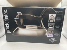 New In Box (opened For Photos)-Proctor Silex 17075 7-Temperature Retro Iron
