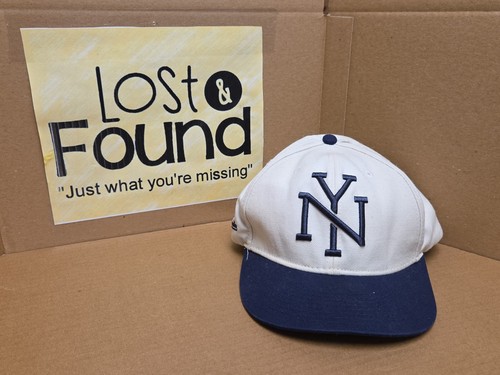 Vintage J.W. Nostalgic Hat Negro League NY New York Black Yankees Snapback PICS