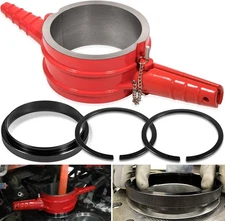 7040 Piston Ring Compressor Tool, Adapter & Anti-Polishing Ring For Cummins ISX