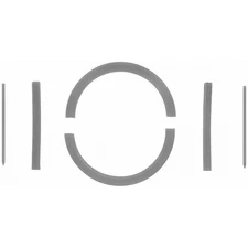 Engine Crankshaft Seal Kit Rear Fel-Pro For 1965-1974 Ford P-350