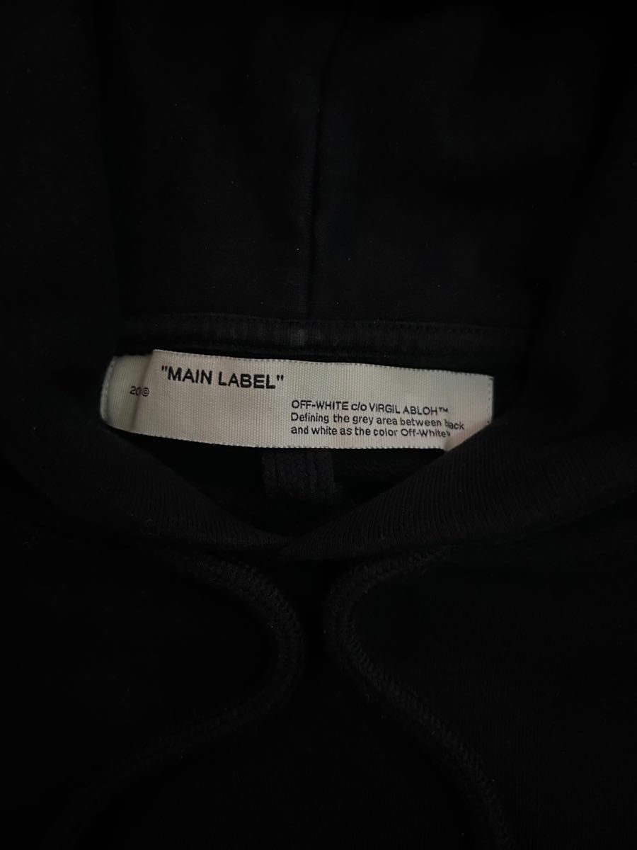 Men's Wear Off-White off white hoodie S size black tape arrow hoodie thumbnail 6