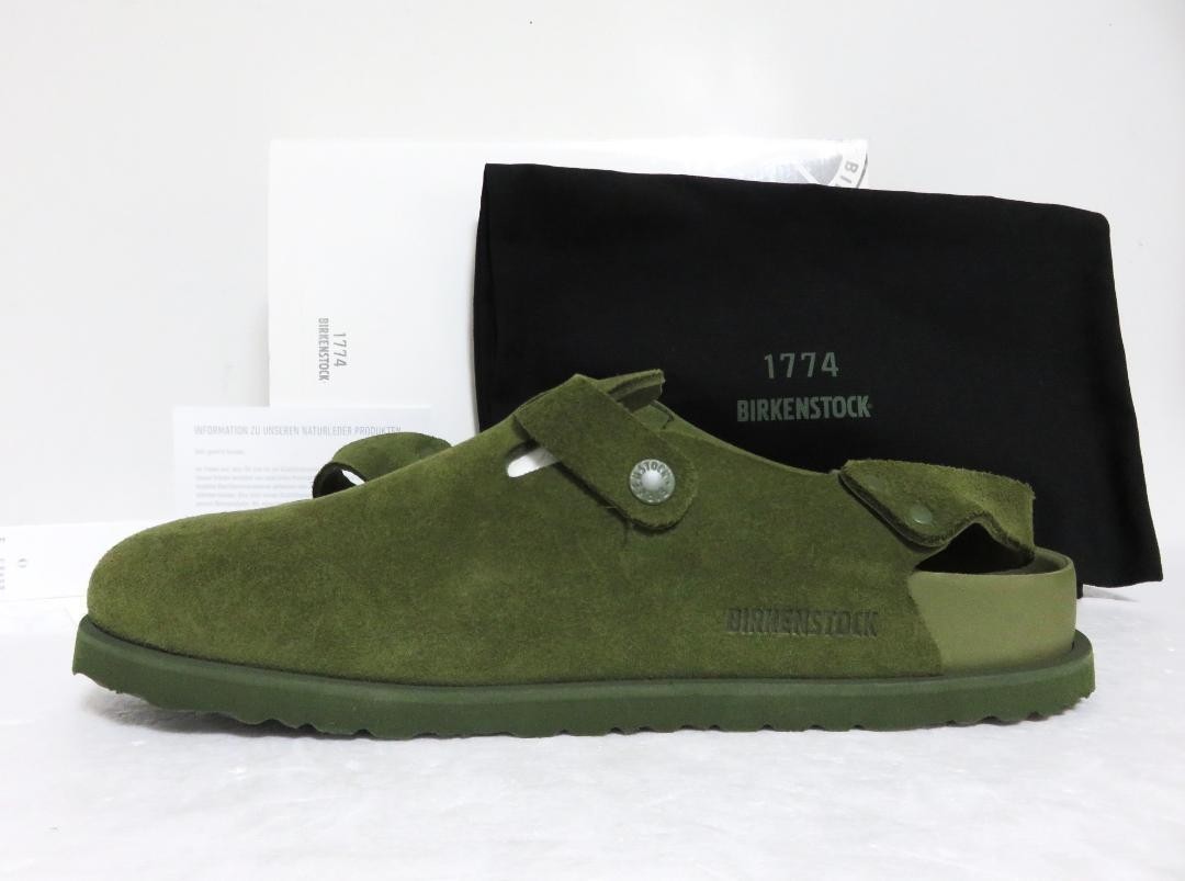 BIRKENSTOCK Tokio II 1774 Sandals Moss Green Regular Size 42 JP