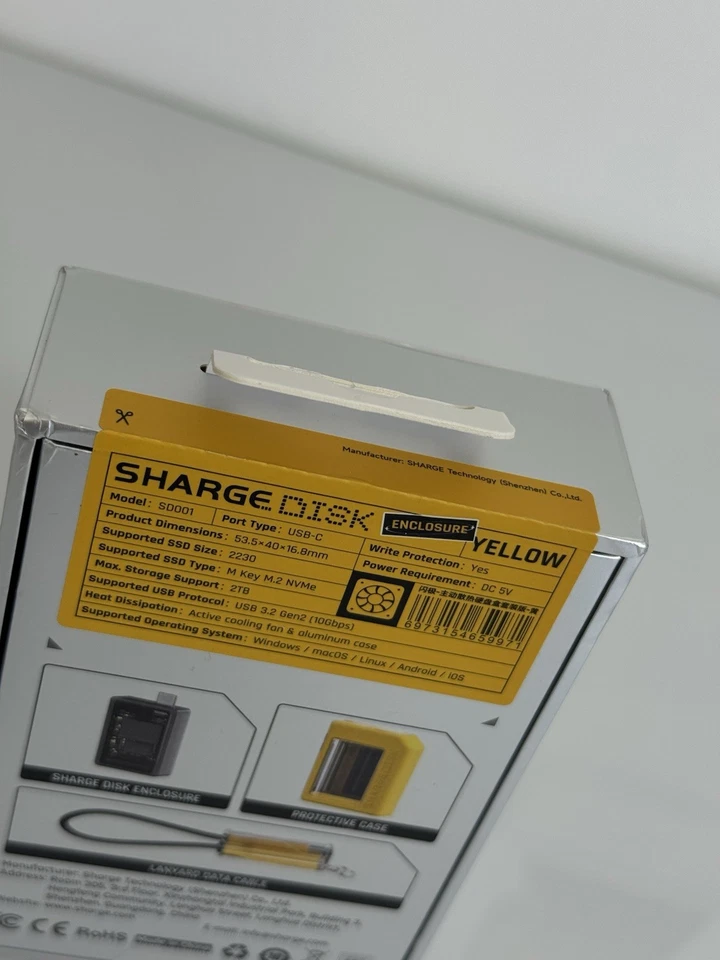 SHARGE Disk Enclosure丨The ultimate storage solution for EDC device-  New  - Image 3 of 4