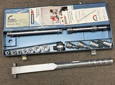 Gedore Rahsol DremoMeter Type B (8566-01) Torque Wrench & 16pc Socket Set