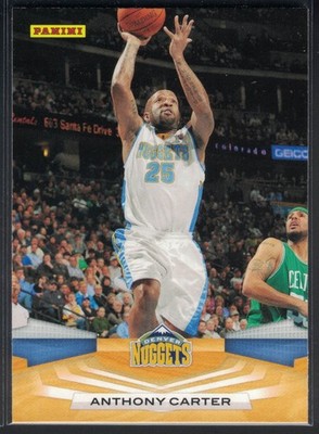 2009-10 Panini - Anthony Carter #201 Denver Nuggets