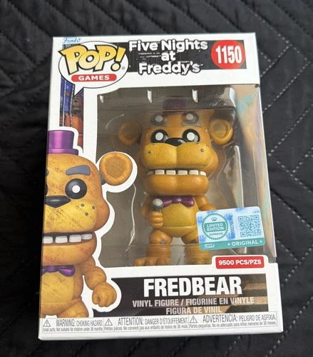 Funko Pop Five Nights at Freddy's Fredbear #1150 Exclusive LE 9500 (DamageBox)