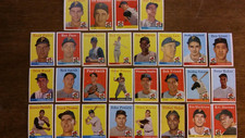 PITTSBURGH PIRATES 1958 TOPPS TEAM SET(28) VGEX/EX, BILL MAZEROSKI,NO CLEMENTE