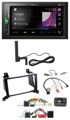 Pioneer MP3 DAB Steering Wheel 2DIN Bluetooth Car Stereo for Hyundai Santa Fe CM 2009-20