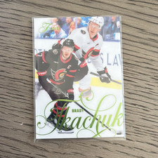 Fleer 2025-26 Flair Hockey Brady Tkachuk #91 Senators NHL Serial 343/349