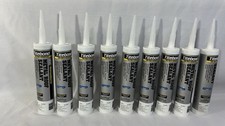 Lot Of 9 WeatherMaster Metal Roof Sealant Advanced Polymer Silver 10.1 oz