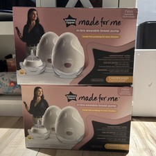 Tommee Tippee Made For Me Double Electric In-Bra Breast Pump NEW/SEALED 