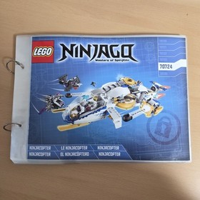 LEGO NINJAGO: Ninjacopter (70724) 100% complete with manual (Read Description!)