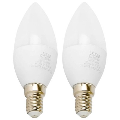 LED line LITE LED Kerzenlampe C37 E14 8W 720lm 230V 2 Stück