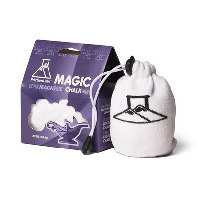 Friction Labs Magic nachfüllbare Kreidekugel | Ball 2.2 Magic, weiß 