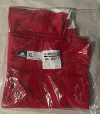 Adidas Pro Stock NHL Hockey Socks Red and White Size XL New