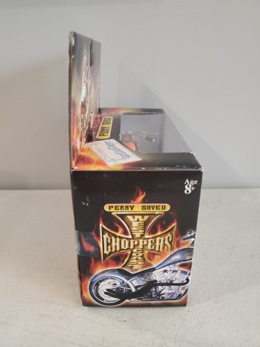 Jesse James West Coast Chopper Penny Saved Orange JJ04-18-20 Die Cast 1:18 - Picture 2 of 5
