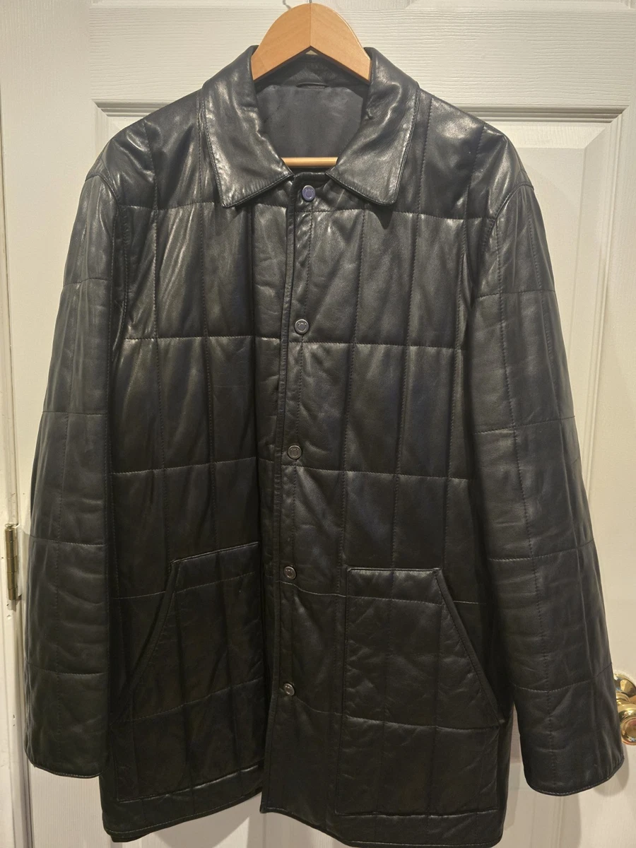 Salvatore Ferragamo Leather Outer Shell Jackets for Men for Sale