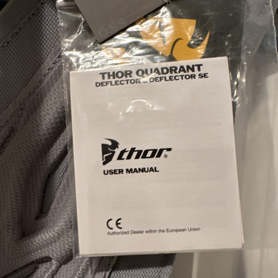 Protector de pecho Thor Quadrant Deflector Talla L/XL Motocross Dirt Bike Foto 4 de 4