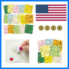 Holiday Stickers Assortment 800 Seasonal Stickers for Kids  16 Sheets, For C...