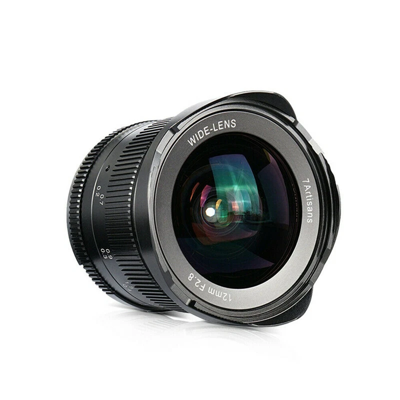7artisans 12mm F2.8 Wide Angle Prime Lens for Olympus Panasonic Micro 4/3 M43 - Image 3 of 4