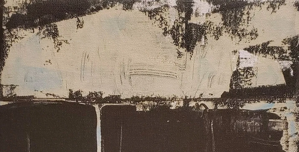 No.521 Abstract Modern Minimal Giclee Art Print On Canvas By K.A.Davis - Image 3 of 4