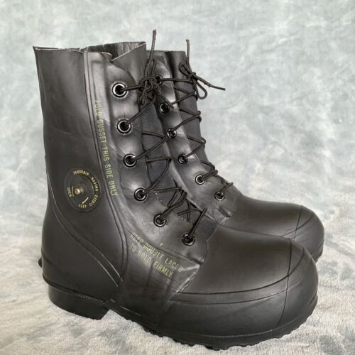 Mickey Mouse Boots Bata Vietnam Era Military Extreme Cold Weather Bunny Size 9W - Imagen 1 de 16