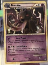 Pokémon TCG Banette HS-Triumphant 14/102 Regular Rare LP on eBay