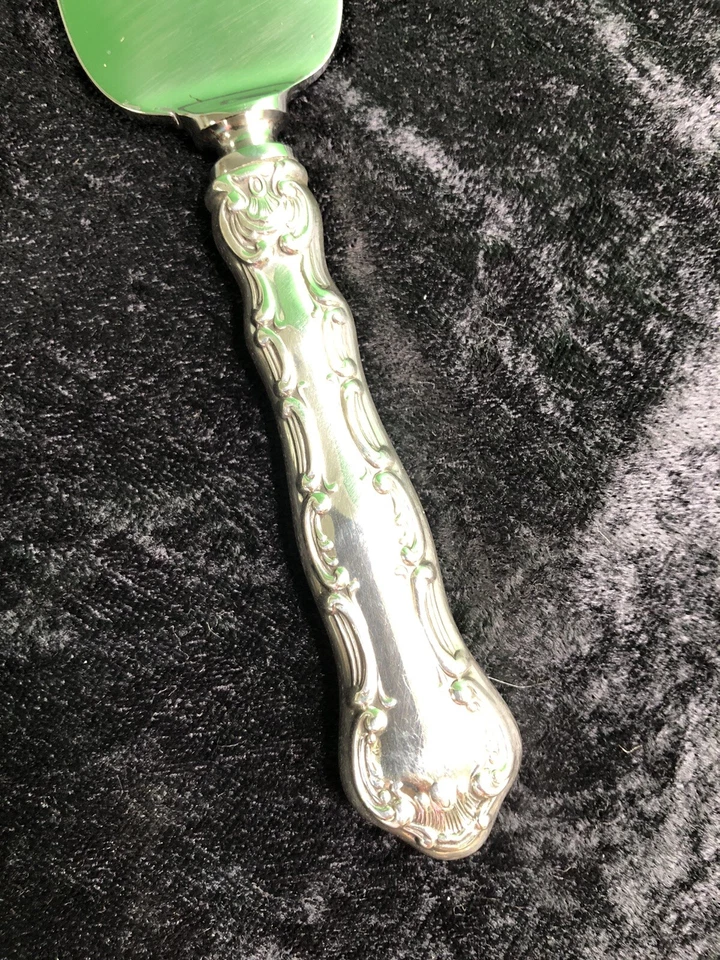 "Servidor de queso pastel pastel con mango de plata esterlina Gorham ESTRASBURGO 6,5""" Foto 2 de 4