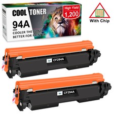 2 Pack CF294A 94A Toner Cartridge For HP LaserJet Pro M118dw MFP M149fdw M148dw