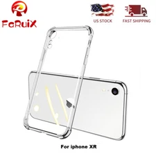 For iPhone XR Case Slim Phone Case Cover Reinforced Corners TPU Protective Case