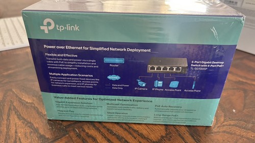TP-Link Omada 5-Port Gigabit Easy Managed Switch - Picture 2 of 3