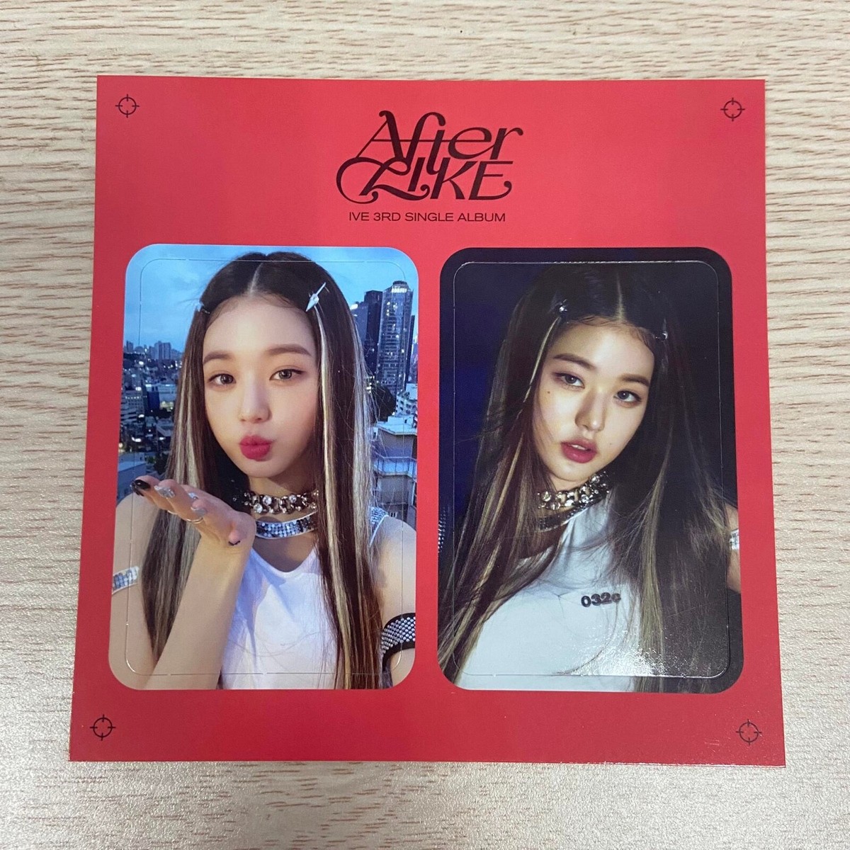 WONYOUNG IVE ALBUM AFTER LIKE PHOTOCARD - CARD OFFICIAL POB 