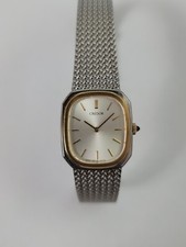 Vintage Seiko Credor 1400-5881 Quartz Watch 18KT Bezel Ladies Watch