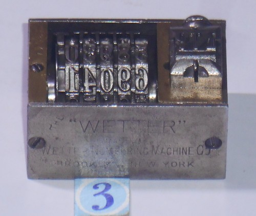 Letterpress Machine Ebay WETTER | letterpress numbering machine | 3 | eBay