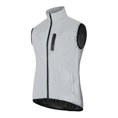 Men High Vis Running Gilet Cycling Vest 
